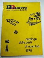 3 catalogi Rivarossi (70 jaren), Hobby en Vrije tijd, Overige merken, Gebruikt, Gelijkstroom, Boek, Tijdschrift of Catalogus