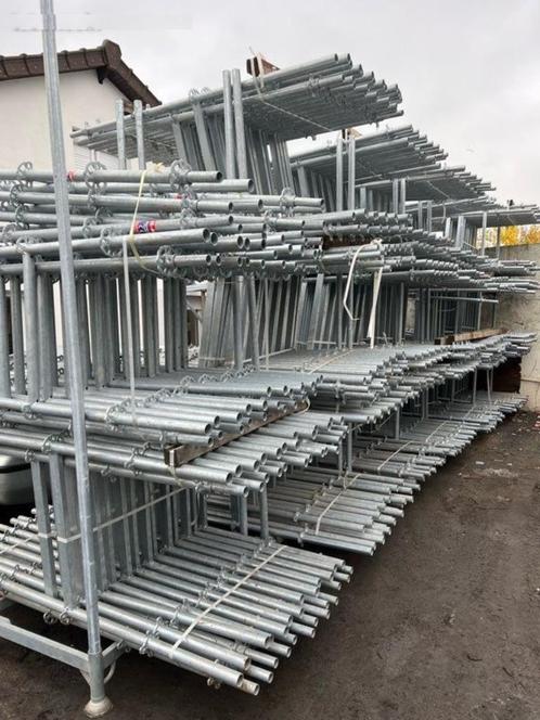 Gegalvaniseerde multidirectionele steigers, nieuwe gevel, Doe-het-zelf en Bouw, Steigers, Nieuw, Rolsteiger of Kamersteiger, 5 meter of hoger
