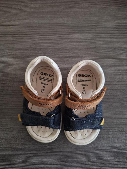 Geox sandalen Zapito blauw: maat 20, Kinderen en Baby's, Babykleding | Schoentjes en Sokjes, Zo goed als nieuw, Jongetje, Overige typen