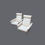 Beaufort Space Age lounge chairs - 1970's, Huis en Inrichting, Fauteuils, Ophalen, Gebruikt, Minder dan 75 cm, Stof