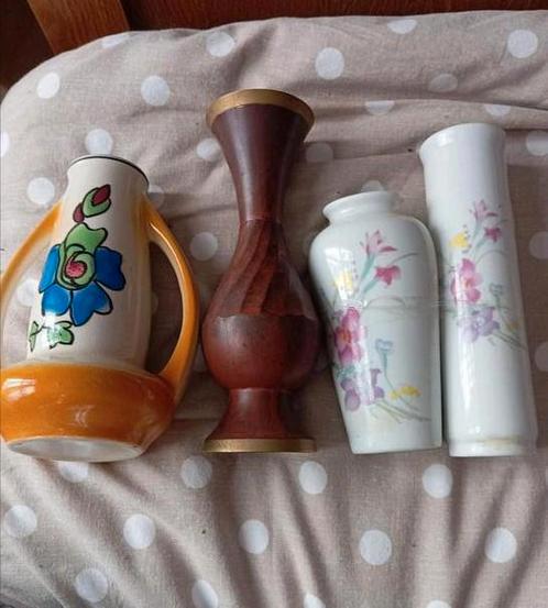 Vaasjes  hoogte 20 cm, Antiek en Kunst, Antiek | Vazen, Ophalen