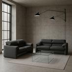 Paar 2p Maralunga-banken, Magistretti voor Cassina, Ophalen