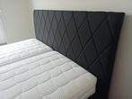 Bed Elegance zwart 1m60 - T&T Design, Huis en Inrichting, Ophalen, Zwart