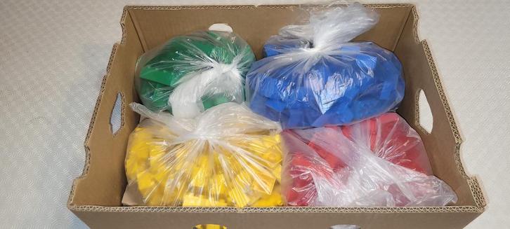 Lot de 375 briques Duplo, Kinderen en Baby's, Speelgoed | Duplo en Lego, Gebruikt, Duplo, Losse stenen, Ophalen