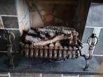 Vintage sfeer vuurhaard met lamp, Ophalen