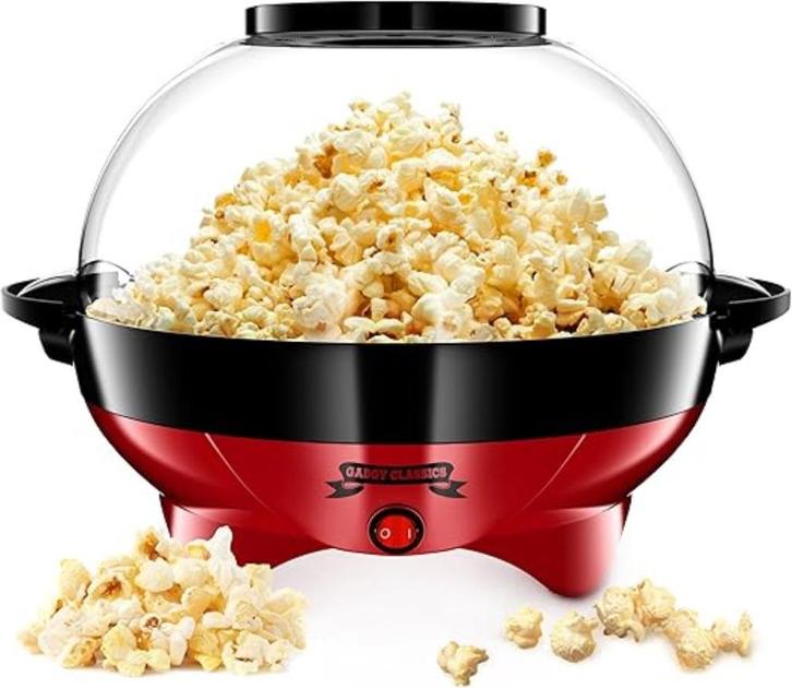 Popcornmachine | olievrij | vetvrij | retro | Nieuw, Hobby en Vrije tijd, Feestartikelen, Nieuw, Feestartikel, Verzenden