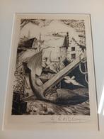 gesingeerde ets Gustaaf De Bruyne, Ophalen of Verzenden