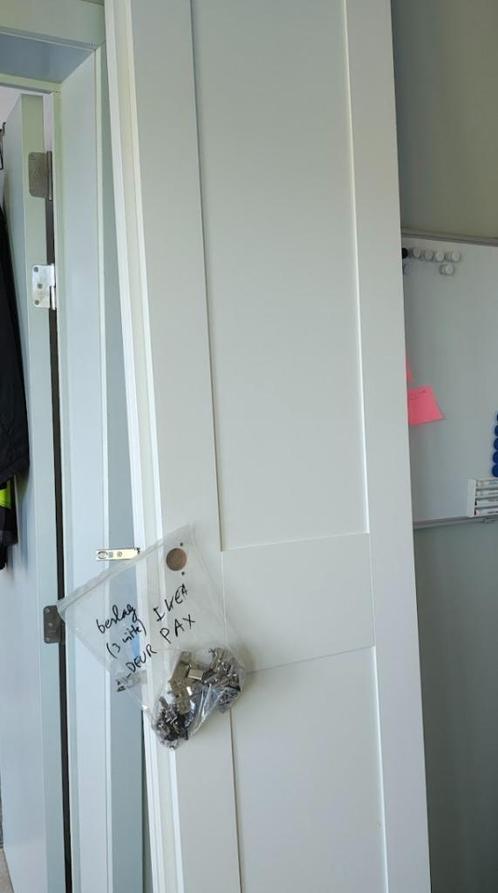 witte grimo deuren ikea 50x229cm, Huis en Inrichting, Kasten | Kleerkasten, Nieuw, 200 cm of meer, 50 tot 100 cm, Minder dan 25 cm