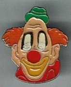 Pin carnaval clown groene hoed, Verzamelen, Speldjes, Pins en Buttons, Verzenden, Zo goed als nieuw, Overige onderwerpen, Speldje of Pin