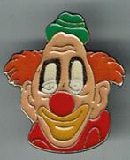 Pin carnaval clown groene hoed, Verzamelen, Verzenden, Zo goed als nieuw, Overige onderwerpen, Speldje of Pin