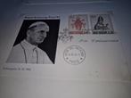 Couronnement du Pape Paul VI- Cita del Vatican -- Première, Postzegels en Munten, Postzegels | Eerstedagenveloppen, Ophalen of Verzenden