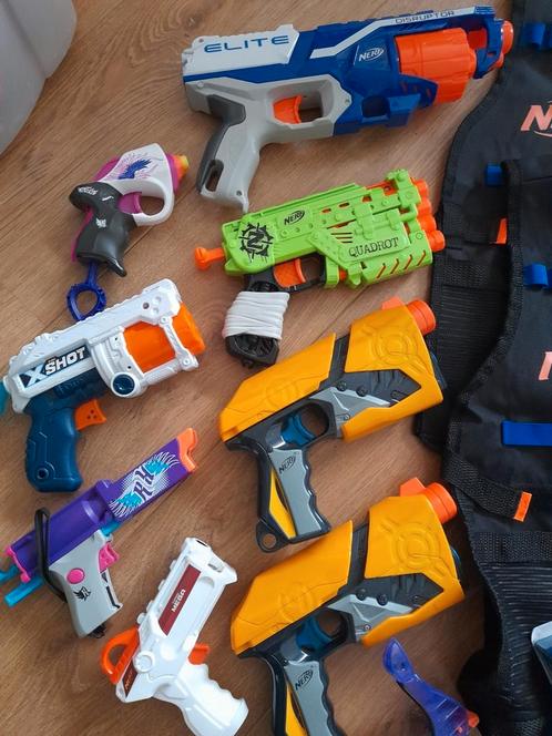 Nerf verzameling, Enfants & Bébés, Jouets | Extérieur | Jeu d'action, Comme neuf, Enlèvement