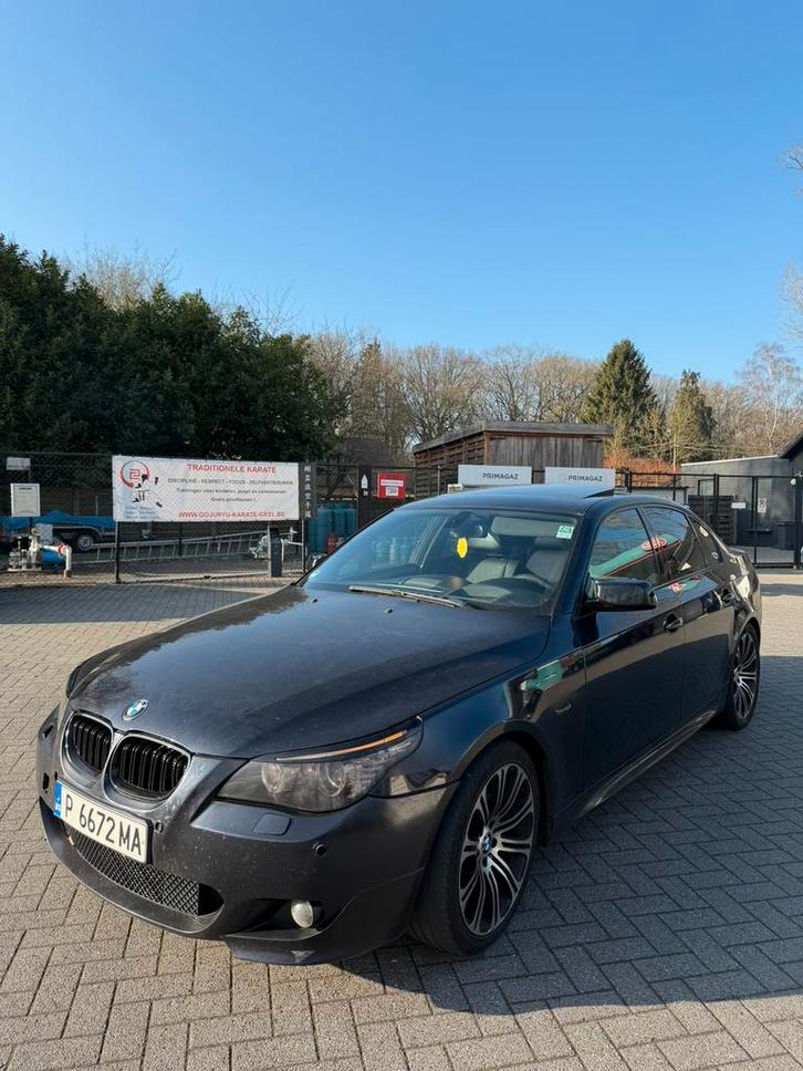 Bmw e60 530d lci 2008 m packet sport automaat, Autos, BMW, Particulier, Feux de virage, Enlèvement