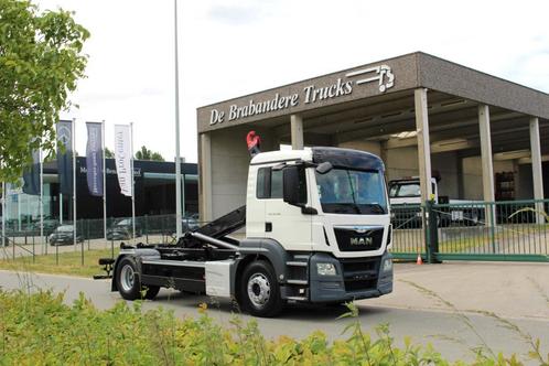 MAN TGS 19.480 4x2 containerwagen - 2015 - 371.700 km - EURO, Auto's, Vrachtwagens, Bedrijf, Te koop, Radio, Trekhaak, MAN, Diesel