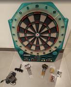 Soft tip Elektronisch Dartsboard Unicorn, Sport en Fitness, Darts, Ophalen, Gebruikt, Dartbord met pijlen, Elektronisch