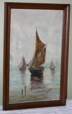 M Ostyn - Schilderij Olie op doek, Antiek en Kunst, Kunst | Schilderijen | Klassiek, Ophalen of Verzenden