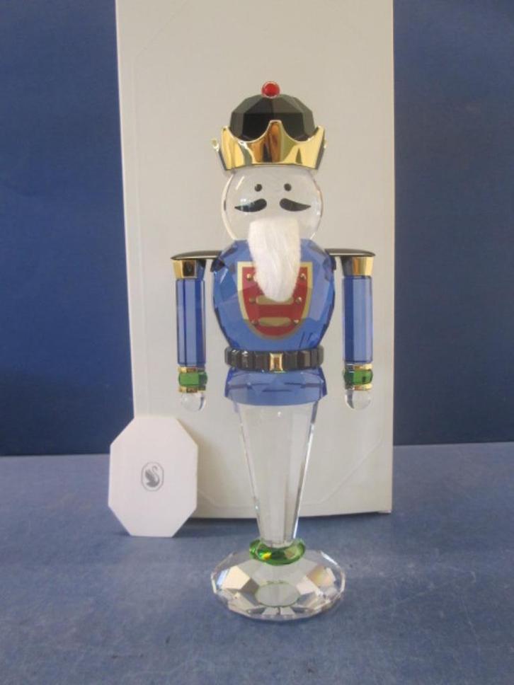 Swarovski Holiday Cheers Notenkraker Blauw, Groot, Verzamelen, Swarovski, Nieuw, Figuurtje, Ophalen of Verzenden