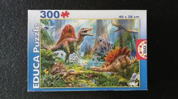 Educa Puzzel Dinosaurus - 300 stukjes beschikbaar voor biedingen