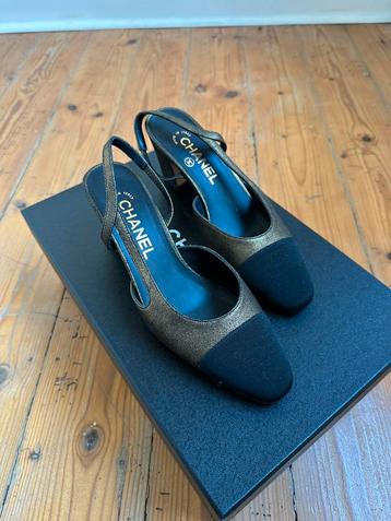 Chanel sling back maat 36.5 beschikbaar voor biedingen