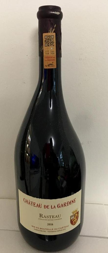 Magnum Château de la Gardine Rasteau 2016- Parker : 91, Verzamelen, Wijnen, Nieuw, Rode wijn, Frankrijk