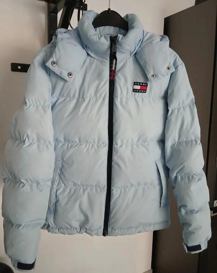 Doudoune Tommy Jeans, Kleding | Dames, Jasjes, Kostuums en Pakken, Nieuw, Jasje, Maat 34 (XS) of kleiner, Blauw, Ophalen of Verzenden