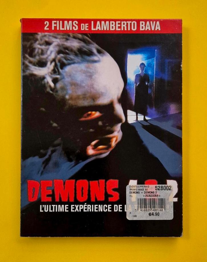 Coffret 2x DVD Démons 1 & 2 - Culte 1985, Cd's en Dvd's, Dvd's | Horror, Gebruikt, Monsters, Boxset, Vanaf 16 jaar, Ophalen of Verzenden