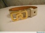 Ceinture "RODIER" en cuir beige clair, Kleding | Dames, Echt leder, 80 tot 90 cm, Ophalen of Verzenden, Heupriem