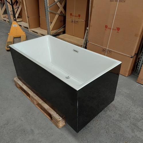 Opruiming Zwart glanzend vrijstaand ligbad140x70x59cm nr160, Huis en Inrichting, Woonaccessoires | Overige, Nieuw, Ophalen of Verzenden
