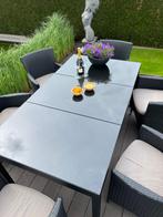 Zwarte granieten tuintafel, Maison & Meubles, Tables | Tables à manger, 100 à 150 cm, Rectangulaire, Enlèvement, Neuf