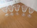 10 wijnglazen kristal, Ophalen of Verzenden