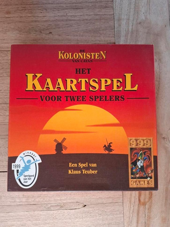 Kolonisten van Catan Kaartspel voor twee spelers 999 Games, Hobby en Vrije tijd, Gezelschapsspellen | Kaartspellen, Gebruikt, Een of twee spelers