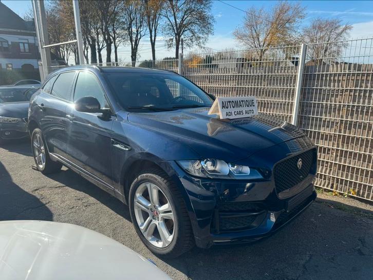 Jaguar f-pace rsport 2.0D automaat 2017 120.000km euro 6b, Auto's, Jaguar, Particulier, F-Pace, Diesel, Euro 6, SUV of Terreinwagen