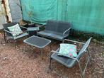 Tuinset 4 personen, Salons de jardin, Banque, Comme neuf, Enlèvement