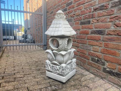 Pagode, hoogte 77cm, Tuin en Terras, Tuinbeelden, Nieuw, Overige typen, Beton, Ophalen