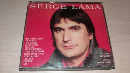 Coffret double CD serge lama, Cd's en Dvd's, Cd's | Verzamelalbums, Zo goed als nieuw, Pop, Boxset, Ophalen of Verzenden