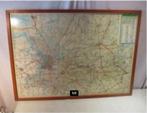 Mooi Gedetailleerde Kaart van de Provincie Antwerpen - 92x67, Antiek en Kunst, Ophalen of Verzenden
