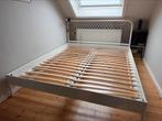 IKEA 160x200 Nesttun 2 persoons bed, Huis en Inrichting, Ophalen, Wit, Zo goed als nieuw, 200 cm