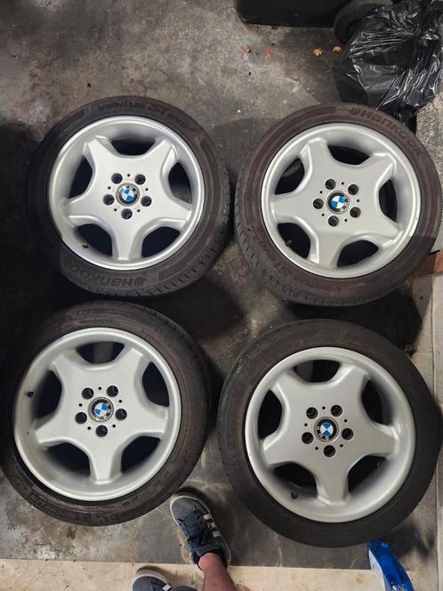 bmw velgen style 16 17 inch breedset, Auto-onderdelen, Banden en Velgen, Band(en), 17 inch, Gebruikt, Ophalen