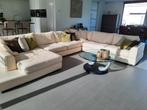 Salon + salontafel, Ophalen, Gebruikt, Leer, Modern