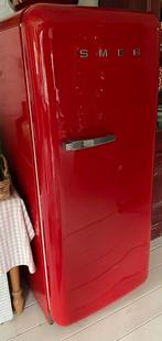 Smeg FAB 28 rood, Elektronische apparatuur, Koelkasten en IJskasten, Ophalen, Gebruikt, Met vriesvak