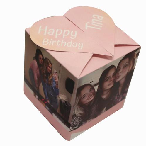 Sweet Sixteen traktatie met foto, Hobby en Vrije tijd, Feestartikelen, Nieuw, Feestartikel, Ophalen of Verzenden