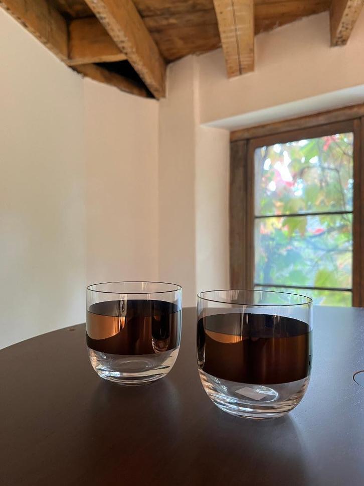 TOM DIXON „Tank” whiskyglas (set van 2), Verzamelen, Glas en Drinkglazen, Zo goed als nieuw, Overige typen, Ophalen