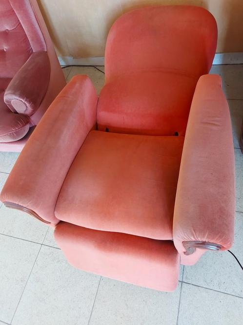 Elektrische relaxzetel, Huis en Inrichting, Fauteuils, Gebruikt, Stof, 50 tot 75 cm, 100 tot 125 cm, Ophalen