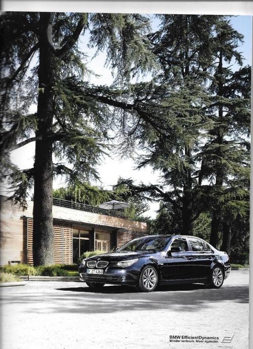 BMW 5-SERIE BERLINE, 2009, Livres, Autos | Brochures & Magazines, Neuf, BMW, Enlèvement ou Envoi