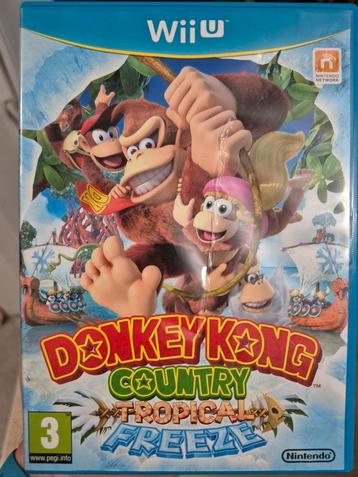 Donkey Kong Country Tropical Freeze voor Wii U - NL doosje beschikbaar voor biedingen