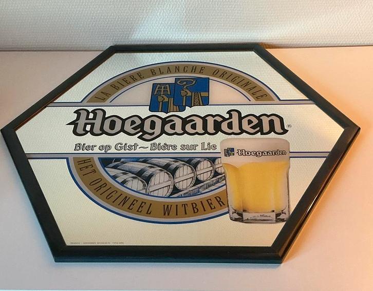 Reclamespiegel bier Hoegaarden, Verzamelen, Biermerken, Zo goed als nieuw, Ophalen