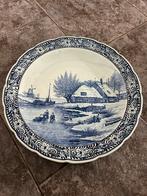 Lots de 2 grandes assiettes boch delfs, Antiek en Kunst, Ophalen
