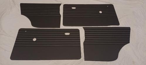 set deurpanelen - MONTE CARLO - zwart - CLASSIC MINI COOPER, Auto-onderdelen, Interieur en Bekleding, Mini, Oldtimer onderdelen