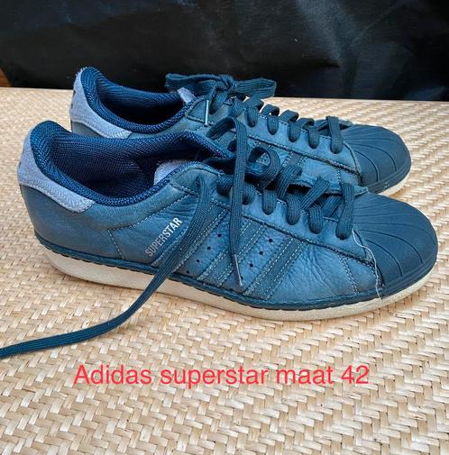 Adidas sneakers stan smith met velcro, bottines leder maat43, Kleding | Heren, Schoenen, Zo goed als nieuw, Sneakers, Blauw, Ophalen