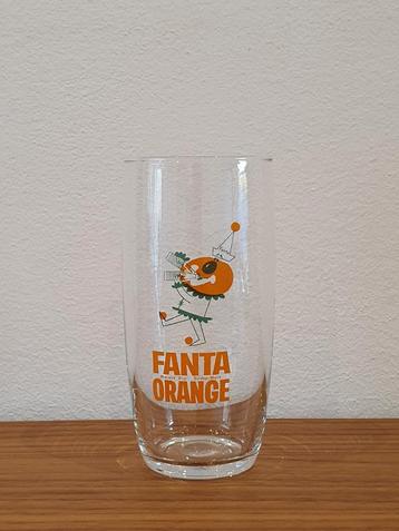 Fanta glas jaren '60, Ophalen of Verzenden, Gebruikt
